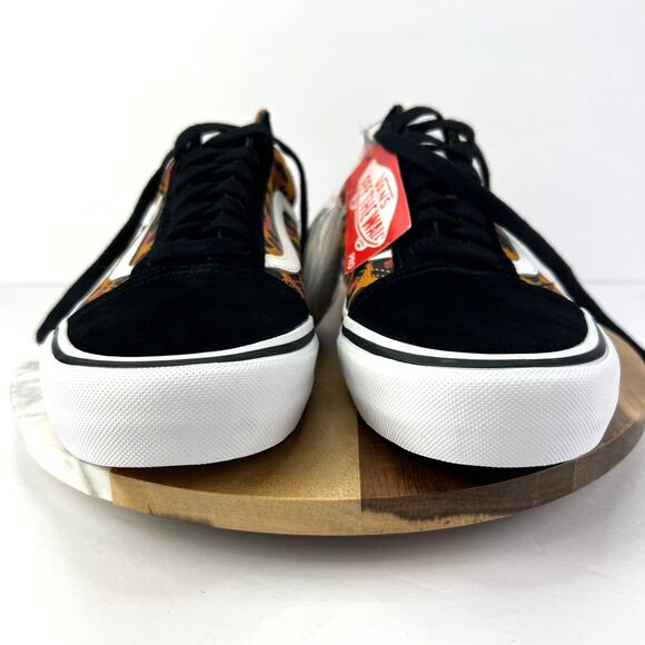 NEW Vans Old Skool Pro UltraCush Punk Black White Animal Print Size 10 - Picture 5 of 10